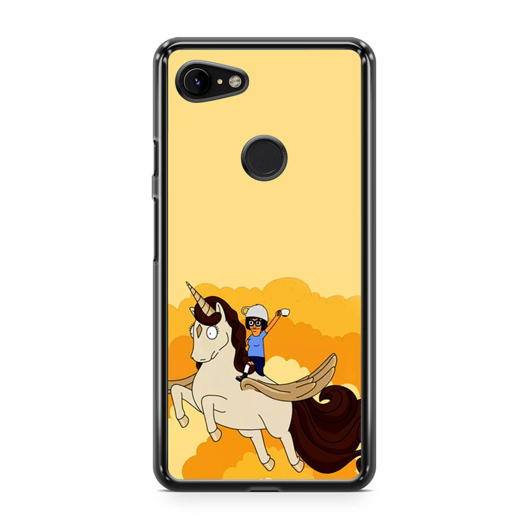 Tina Belcher and Unicorn Google Pixel 3 Case