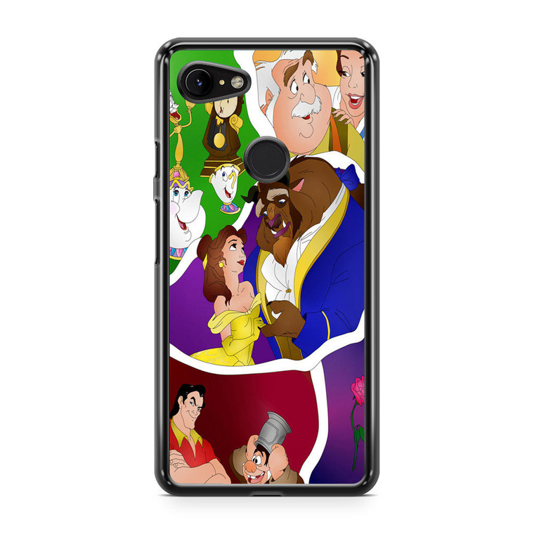Disney Beauty and The Beast Tale as Old Time Google Pixel 3 Case