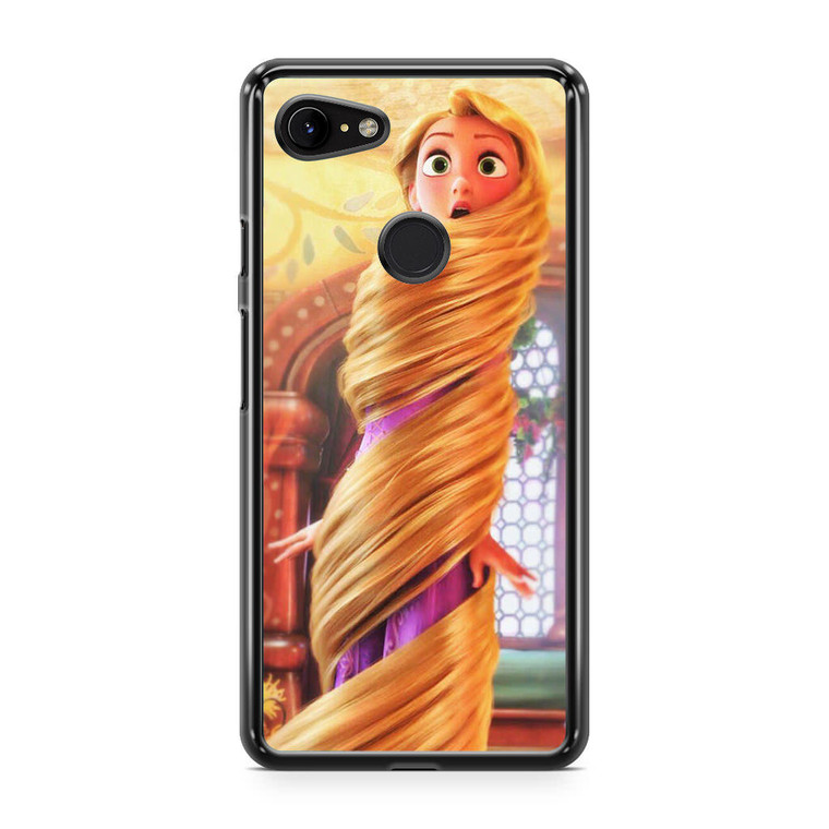 Rapunzel Hair Cover Google Pixel 3 Case