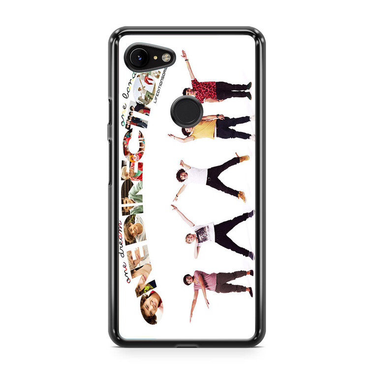 1D One Dreams One Lands Google Pixel 3 Case