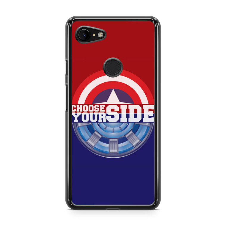 Civil War Choose Your Side Google Pixel 3 Case