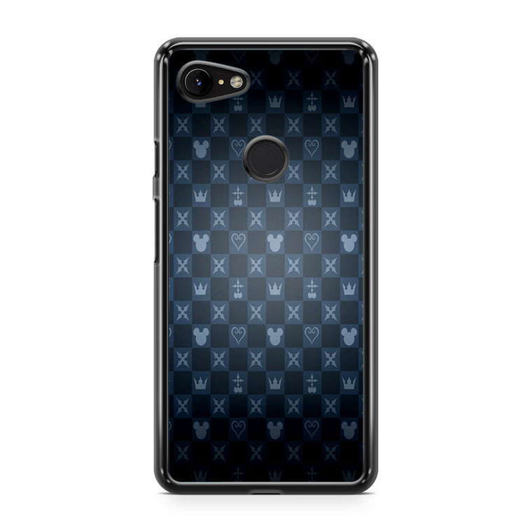 Kingdom Hearts Pattern Google Pixel 3 Case