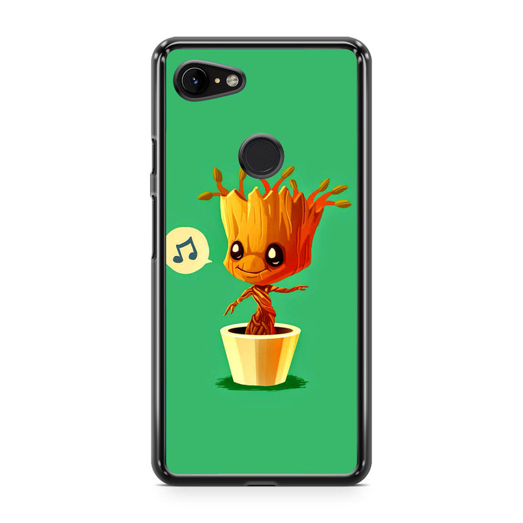 Baby Groot Humming Google Pixel 3 Case