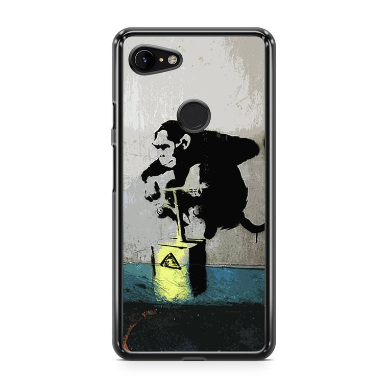 Banksy Monkey Google Pixel 3 Case