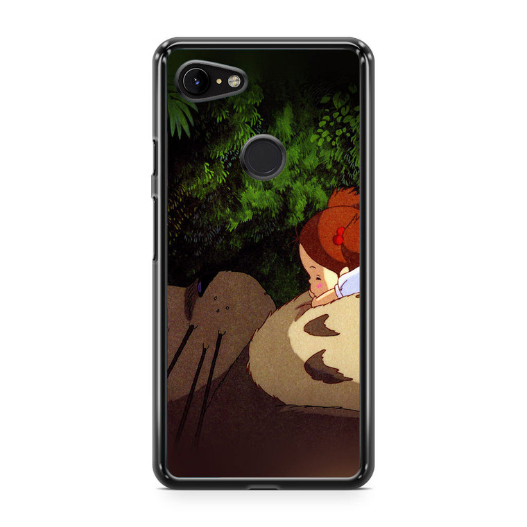 Neighbor Totoro Anime Art Cute Illustration Google Pixel 3 Case