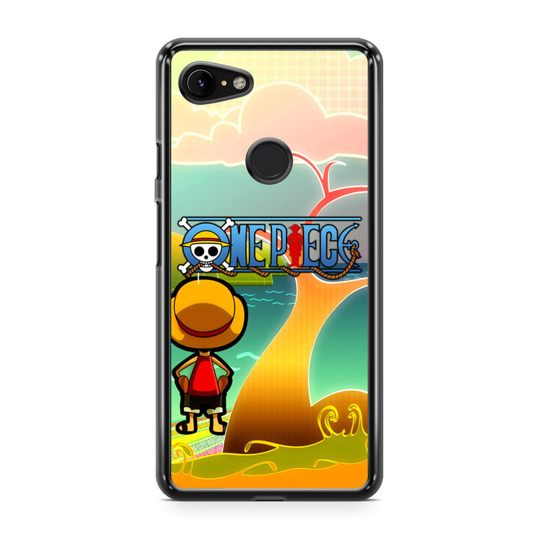 One Piece Chibi Luffy Google Pixel 3 Case