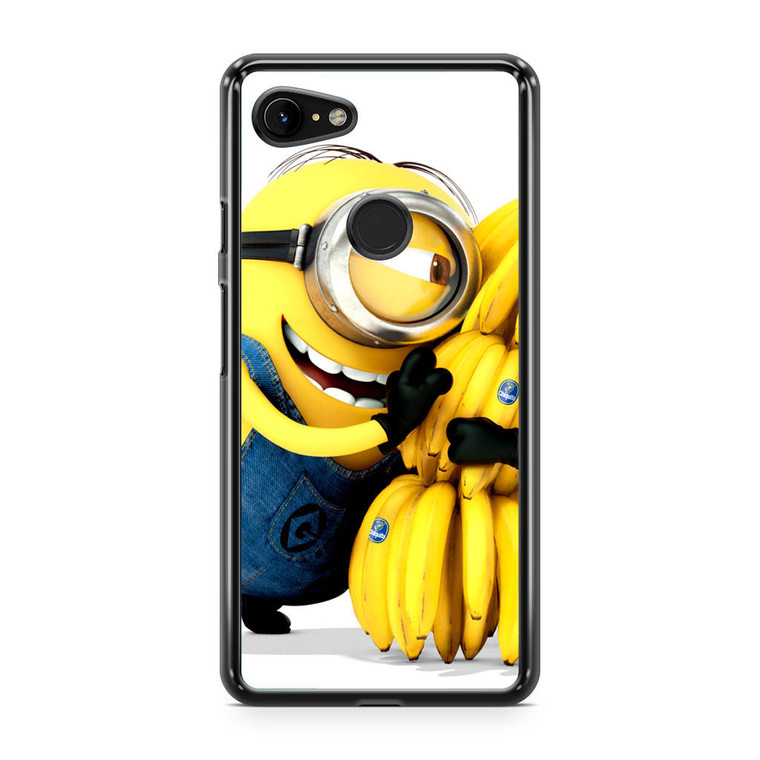 Despicable Me Minions Banana Google Pixel 3 Case