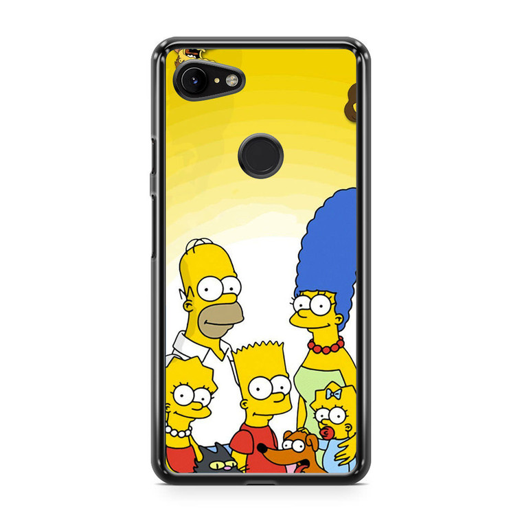 Simpsons Family Google Pixel 3 Case