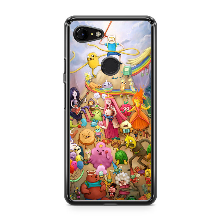 Adventure Time Poster Google Pixel 3 Case