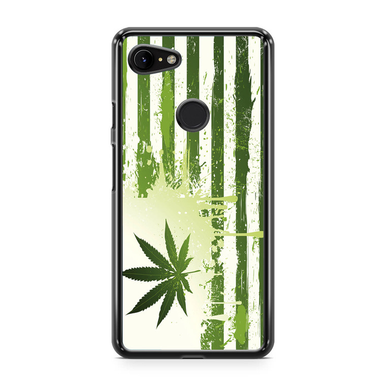 Marijuana Country Flag Google Pixel 3 Case