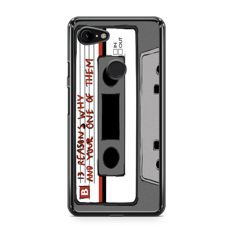 13 Reasons Why Casette Google Pixel 3 Case