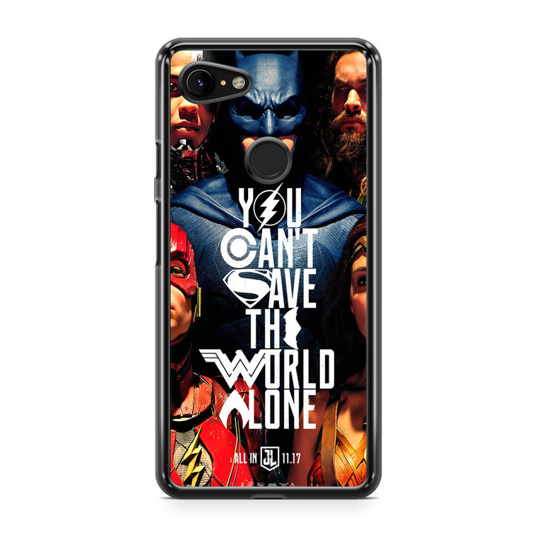 Justice League Quotes Google Pixel 3 Case