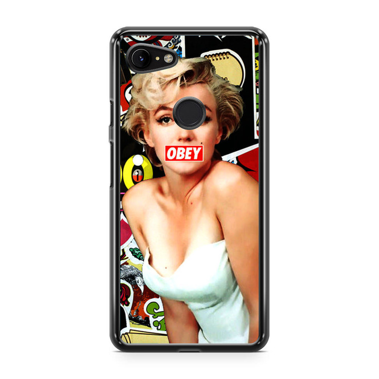 Marilyn Monroe Obey Google Pixel 3 Case