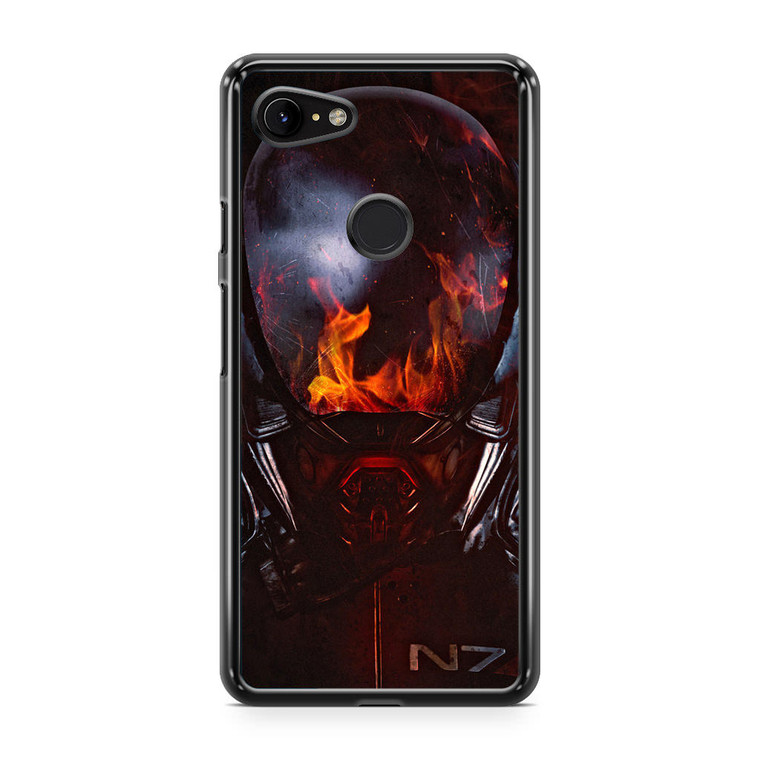 Mass Effect Andromeda Flame Google Pixel 3 Case