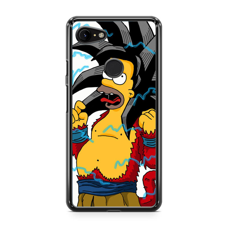 Super Saiyan Homer Google Pixel 3 Case