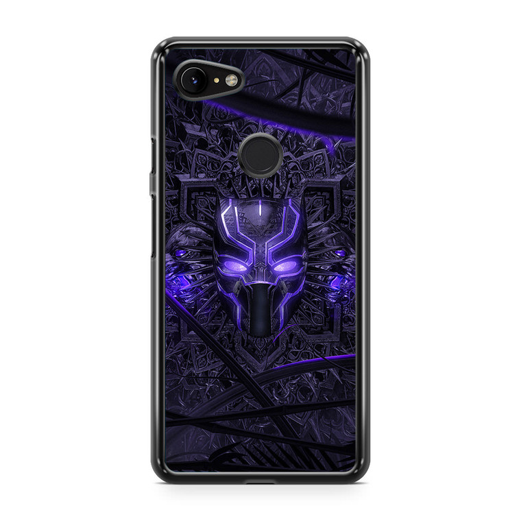 Black Panther Purple Mask Google Pixel 3 Case