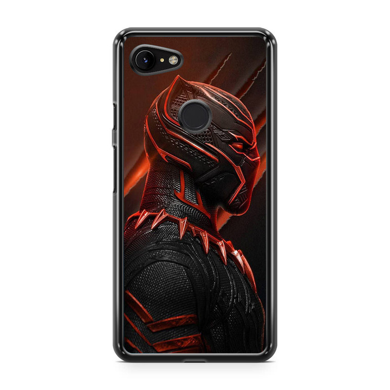 Black Panther Red Mask Poster Google Pixel 3 Case