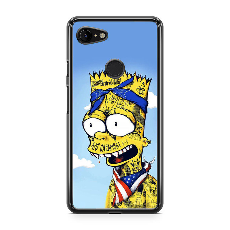 Bootleg Bart Google Pixel 3 Case