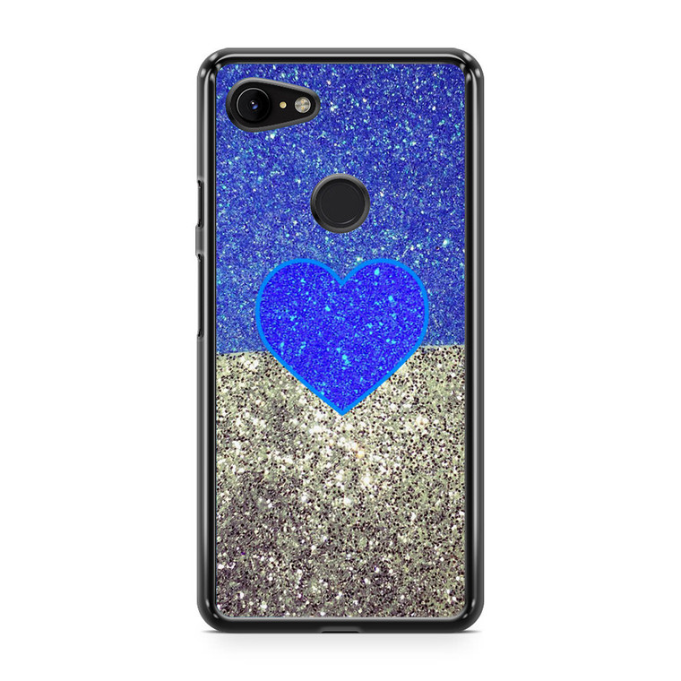 Love Glitter Google Pixel 3 Case