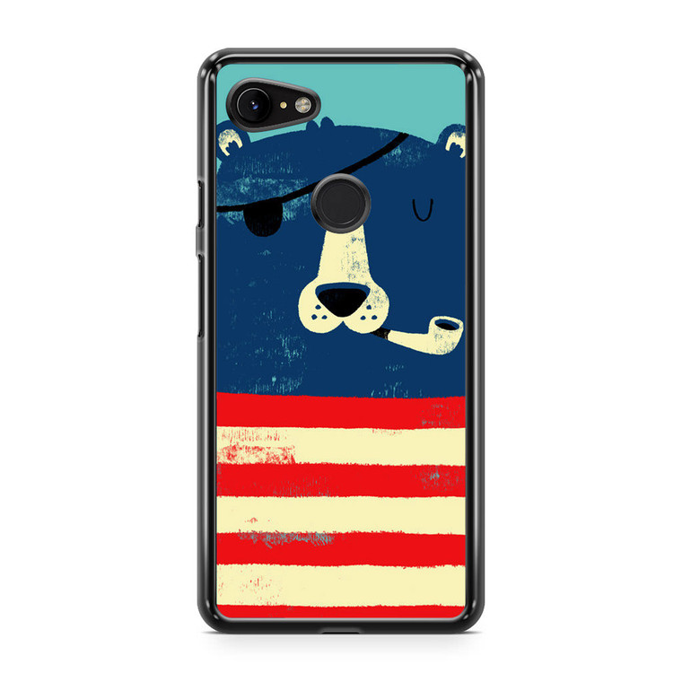One Eyed Bear Google Pixel 3 Case