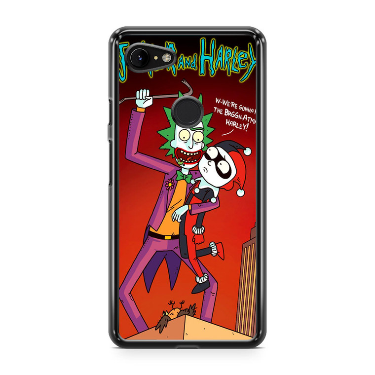 Rick And Morty Joker and Harley Google Pixel 3 Case