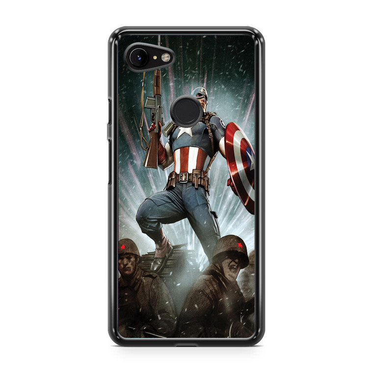 Astonising Captain America Google Pixel 3a XL Case