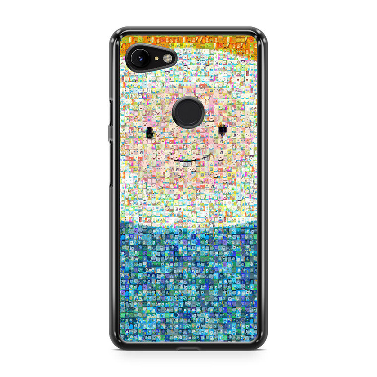 Adventure Time Finn Collage Google Pixel 3a XL Case