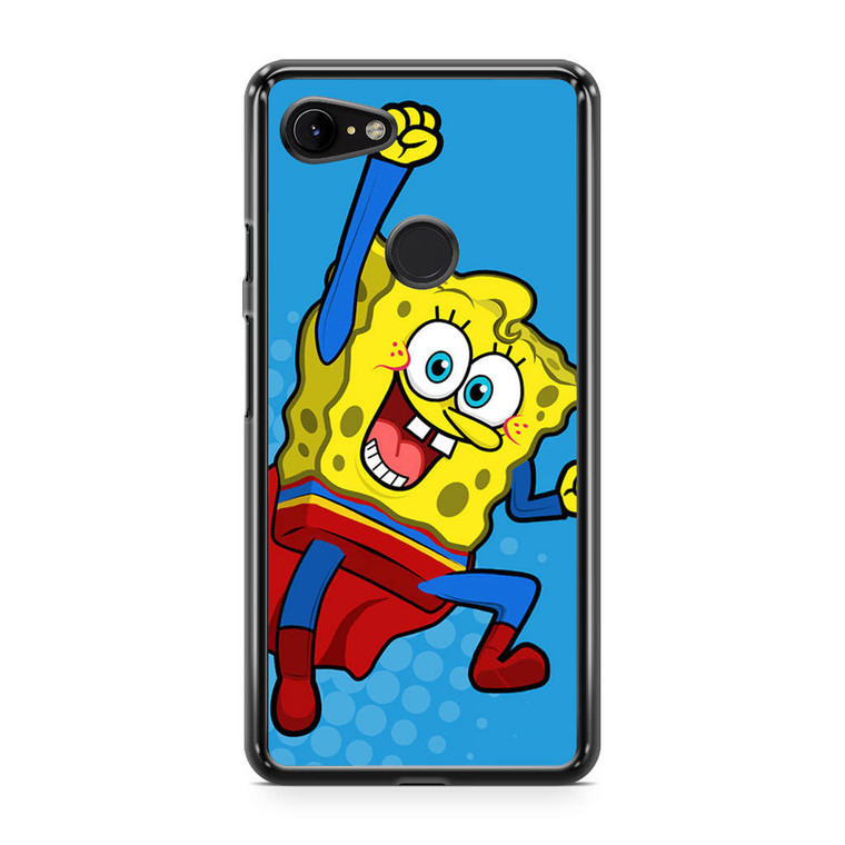 Spongebob Superman Google Pixel 3a XL Case