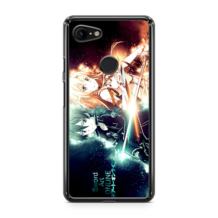 Sword Art Online Kirito and Asuna Google Pixel 3a XL Case