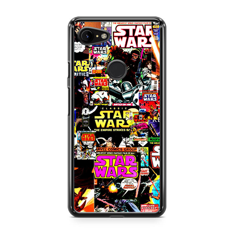 Star Wars Comic Colage Google Pixel 3a XL Case