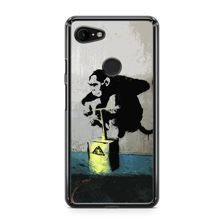 Banksy Monkey Google Pixel 3a XL Case