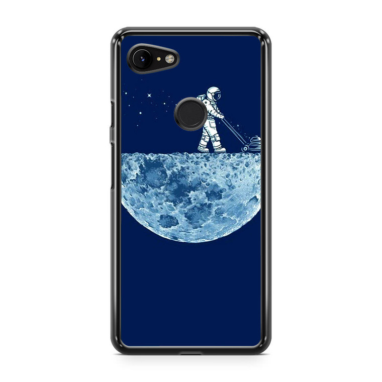 Funny Astronaut Farming Moon Google Pixel 3a XL Case