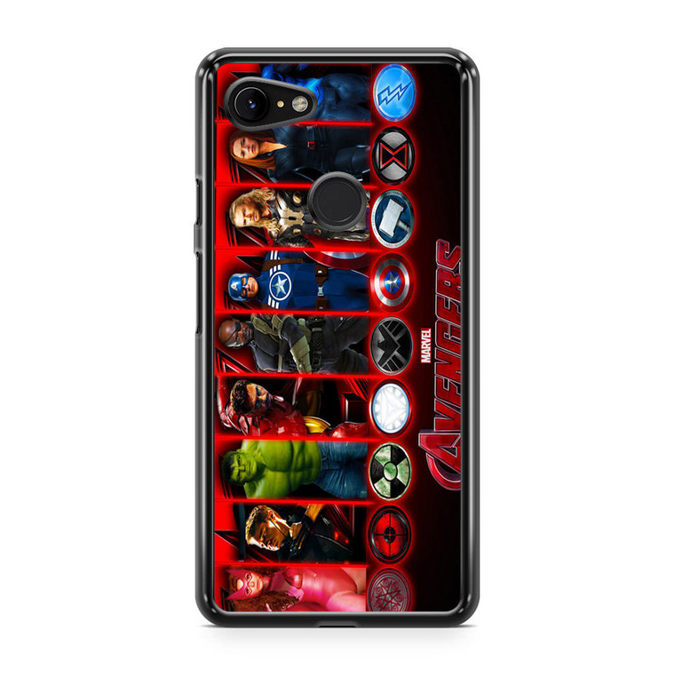 Age of Ultron All Character Google Pixel 3a Case