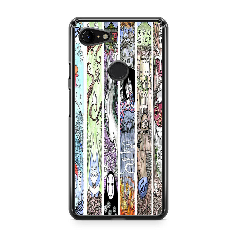 Studio Ghibli Bookmarks Google Pixel 3a Case