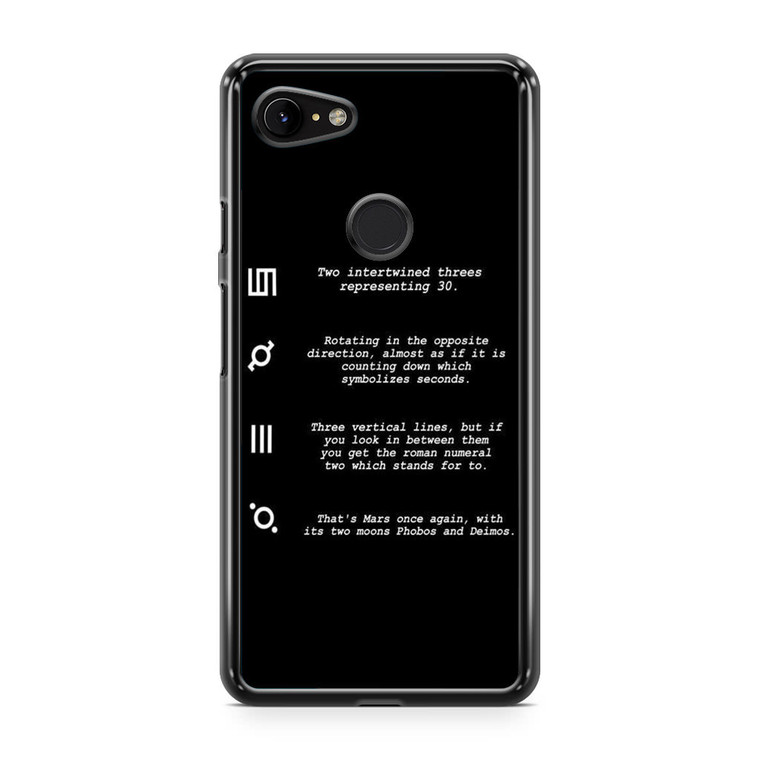 30 Second to Mars Symbol Definition Google Pixel 3a Case