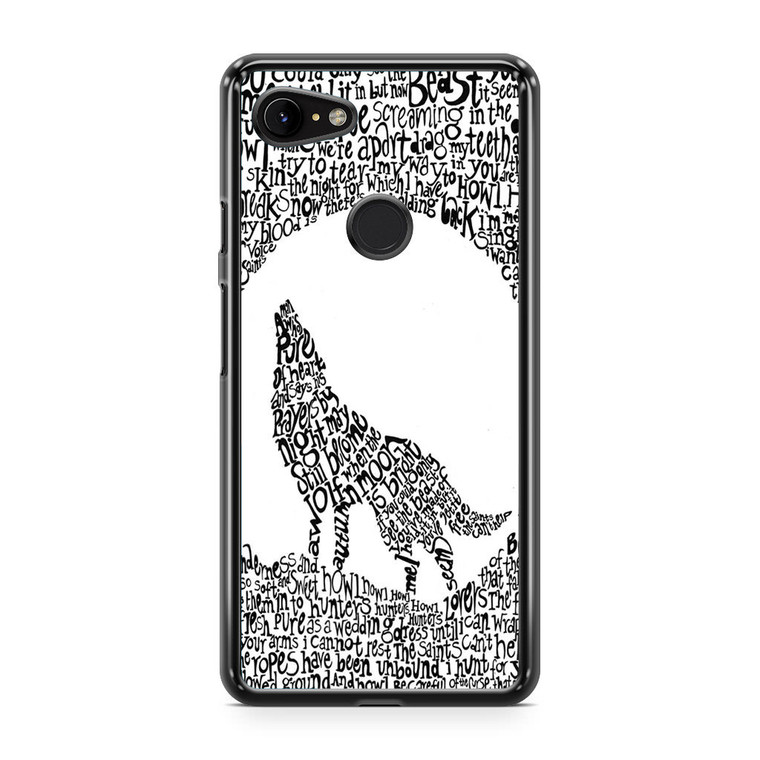 Florence and The Machine Wolf Google Pixel 3a Case