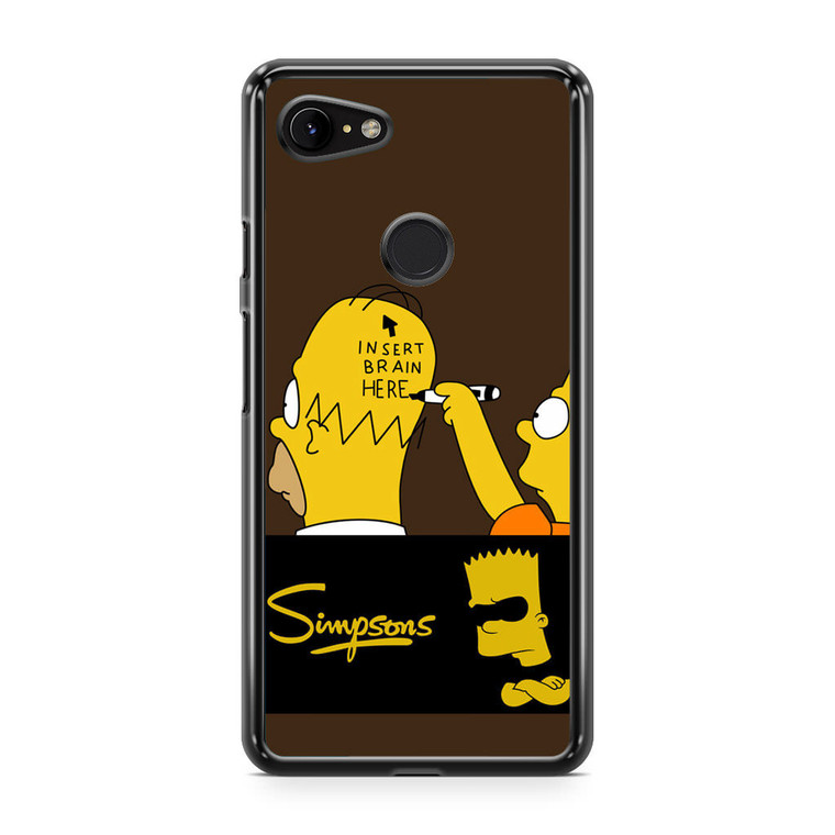 Simpsons Naughty Bart Google Pixel 3a Case