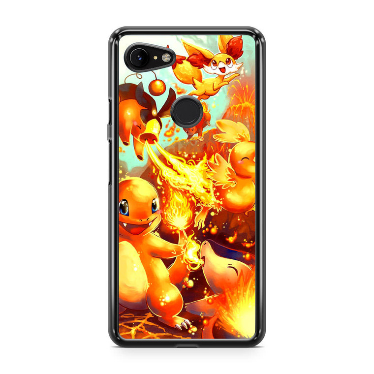 Pokemon Fire Starter Google Pixel 3a Case