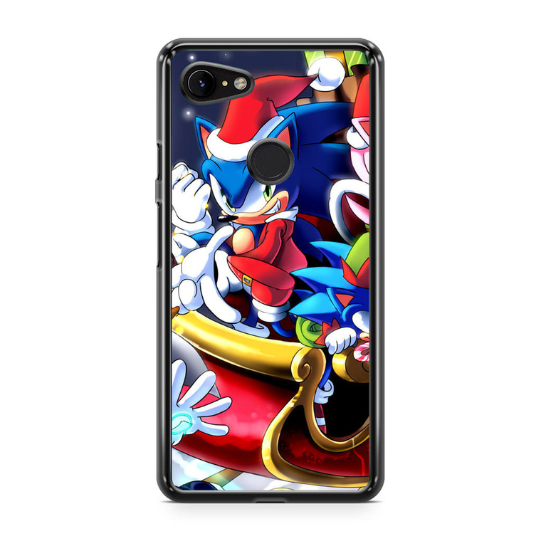 Sonic The Hedgehog Christmas Google Pixel 3a XL Case