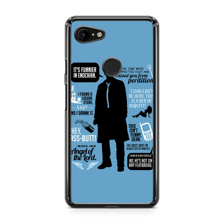 Castiel Quotes Google Pixel 3a XL Case