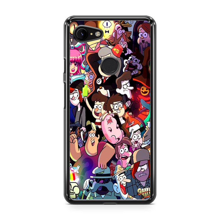 Gravity Falls All Characters Collage Google Pixel 3a XL Case