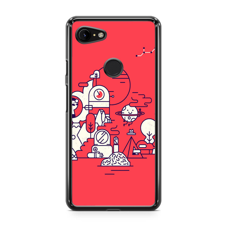 Red Planet Google Pixel 3a XL Case