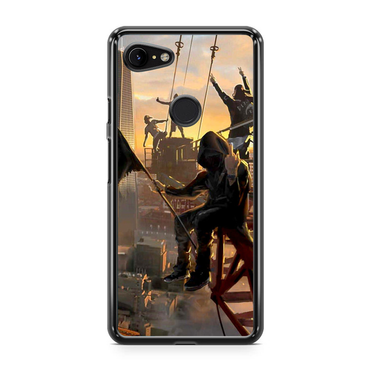 Watch Dogs 2 Concept Art Google Pixel 3a XL Case