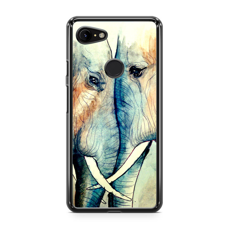 Elephants Sadness Marc Allante Google Pixel 3a XL Case