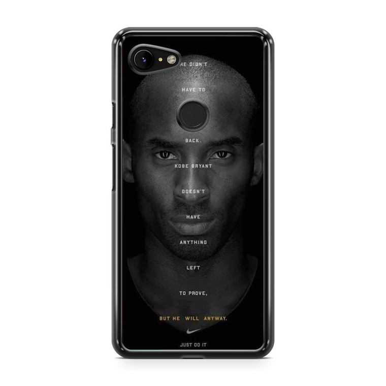 Kobe Nike Google Pixel 3a XL Case