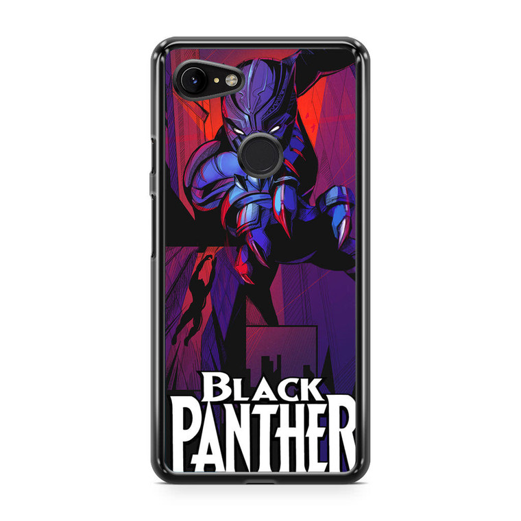 Black Panther Movie Artwork Google Pixel 3a XL Case