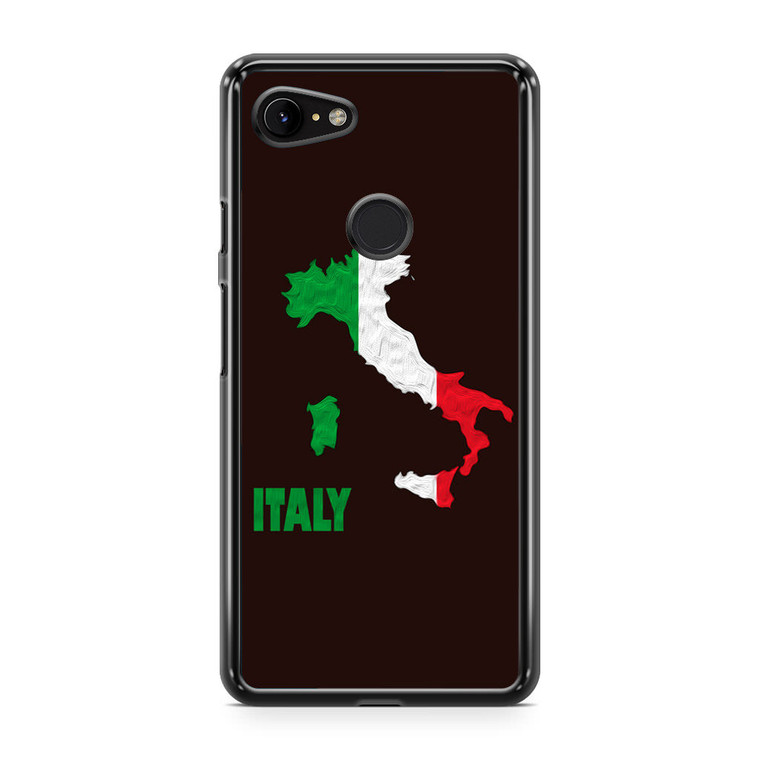 Italy Map Google Pixel 3a XL Case