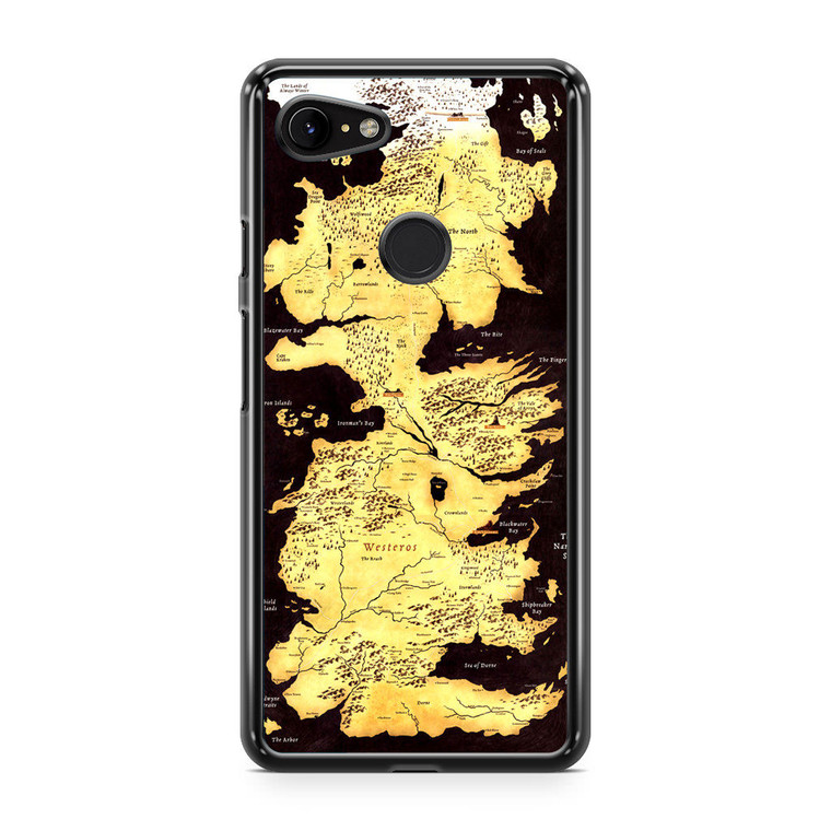 Game Of Thrones Westeros Map Google Pixel 3a Case