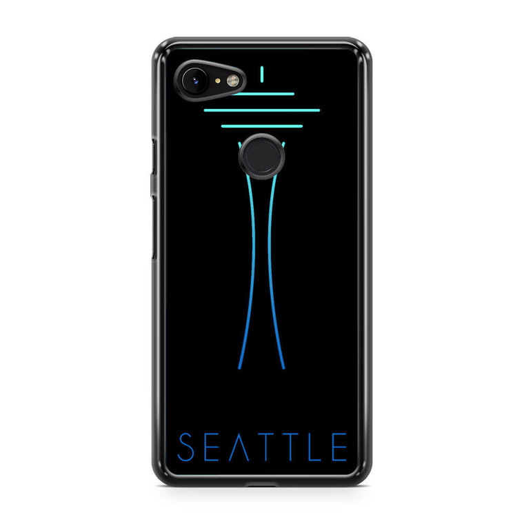 Seattle Minimalist Google Pixel 3a Case