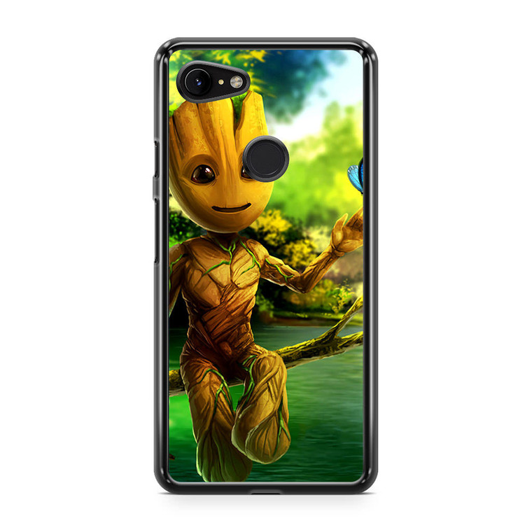 Baby Groot Artwork Google Pixel 3a Case